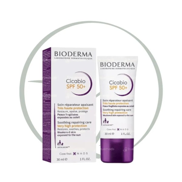 BIODERMA CICABIO SOIN RÉPARATEUR SPF50+ 30ML