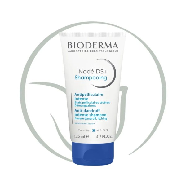 BIODERMA NODE DS+ SHAMPOOING ANTIPELLICULAIRE INTENSE 125ML
