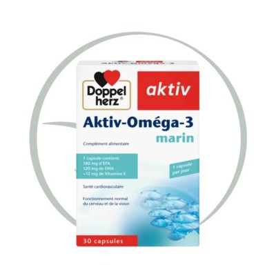 AKTIV OMEGA 3 MARIN 30 CAPSULES