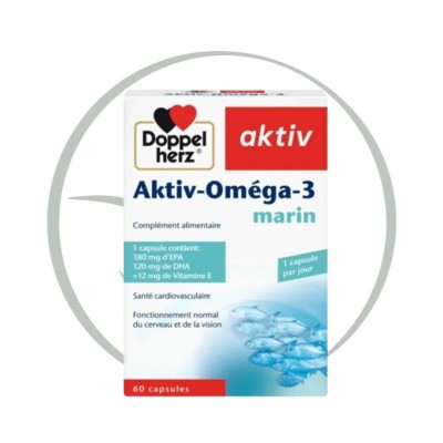 AKTIV OMEGA 3 MARIN 60 CAPSULES