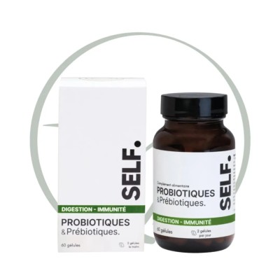 SELF NUTRICARE PROBIOTIQUES & PREBIOTIQUES 60 GELULES