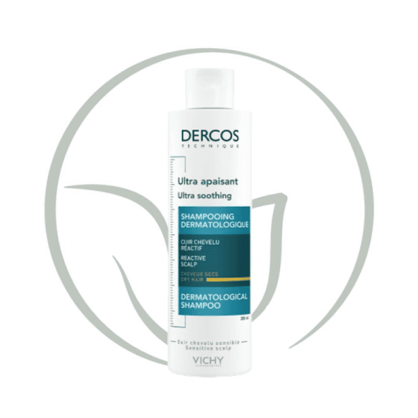 VICHY DERCOS SHAMPOOING ULTRA APAISANT CHEVEUX SECS 200ML