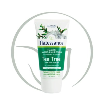 NATESSANCE MASQUE AVANT SHAMPOOING TEA TREE 150 ML