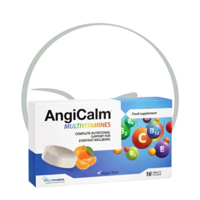 POLYPHARMA ANGICALM MULTIVITAMINES 16 COMPRIMES