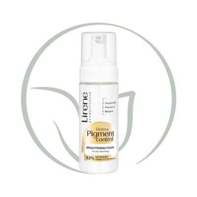 LIRENE DERMA PIGMENT CONTROL MOUSSE NETTOYANTE ECLAIRCISSANTE 150ML