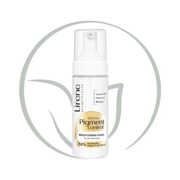 LIRENE DERMA PIGMENT CONTROL MOUSSE NETTOYANTE ECLAIRCISSANTE 150ML