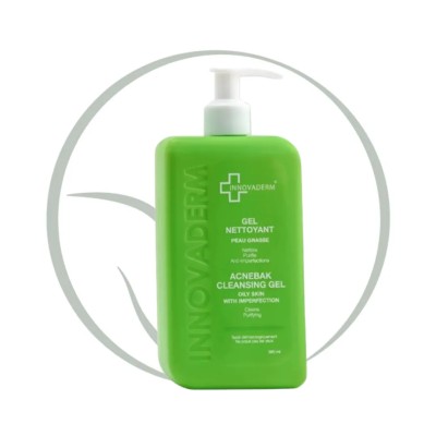 INNOVADERM GEL NETTOYANT PEAU GRASSE 380ML