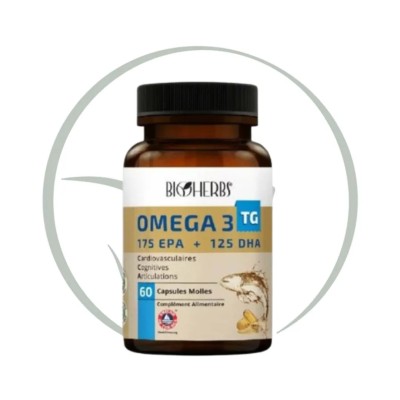 BIOHERBS OMEGA 3 TG 60 CAPSULES