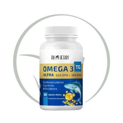 BIOHERBS OMEGA 3 ULTRA TG 60 CAPSULES