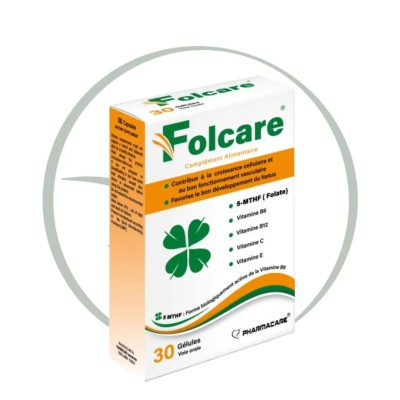 PHARMACARE FOLCARE 30 GELULES