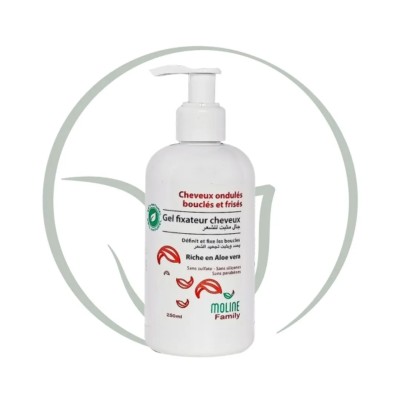 MOLINE GEL FIXATEUR CHEVEUX 250 ML