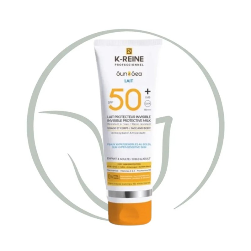 K-REINE LAIT PROTECTEUR INVISIBLE POUR VISAGE ET CORPS SPF50+ 250ML
