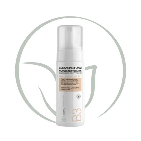 k-REINE MOUSSE NETTOYANTE ANTI IMPERFECTIONS NIACINAMIDE B3 150ML