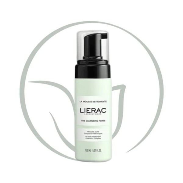 LIERAC MOUSSE NETTOYANTE 150ML