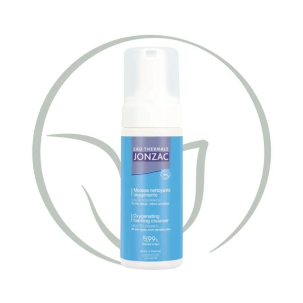 JONZAC REHYDRATE MOUSSE NETTOYANTE OXYGENANTE 150ML