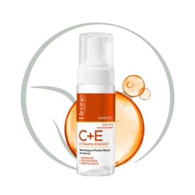 LIRENE C+E VITAMIN ENERGY MOUSSE NETTOYANTE 150ML