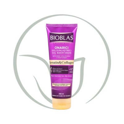 BIOBLAS APRES SHAMPOING AU COLLAGENE ET A LA KERATINE ANTI CHUTE 250ML