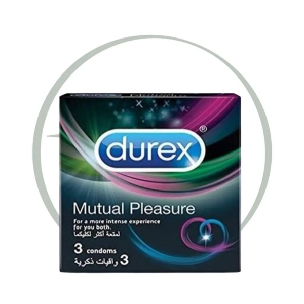 DUREX PRESERVATIF MUTUAL PLEASURE B/3
