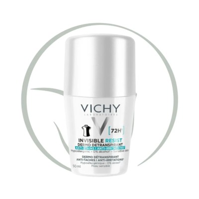 VICHY DEODORANT INVISIBLE RESIST DERMO-DETRANSPIRANT 72H 50ML
