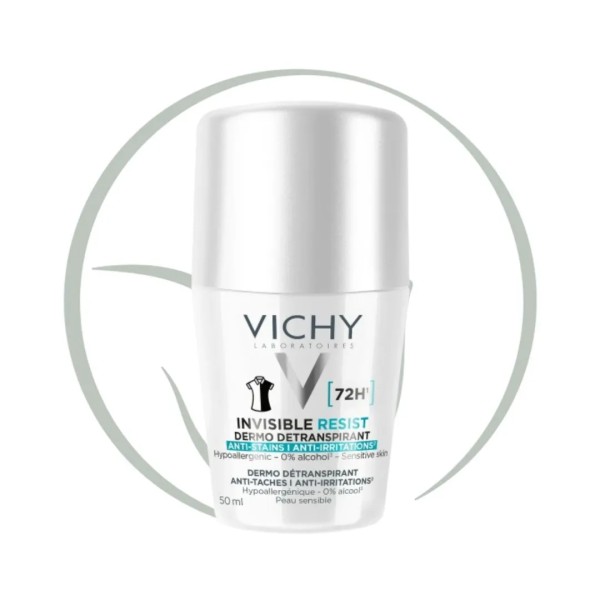 VICHY DEODORANT INVISIBLE RESIST DERMO-DETRANSPIRANT 72H 50ML