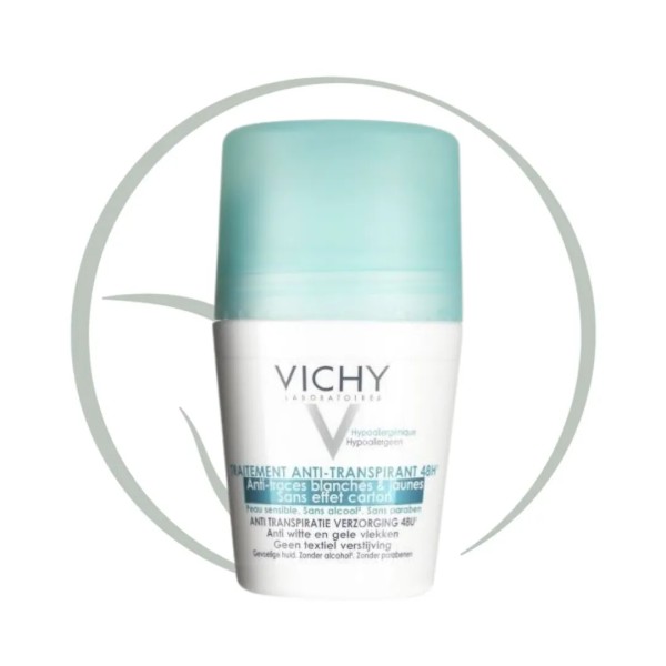 VICHY DEODORANT BILLE ANTI-TRANSPIRANT ANTI-TRACES 50ML
