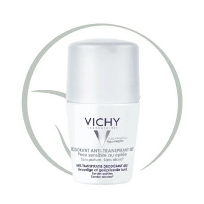 VICHY DEODORANT ANTI TRANSPIRANT 48H PEAU SENSIBLE 50ML