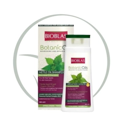 BIOBLAS SHAMPOING AUX HERBES BOTANIC OILS 360ML