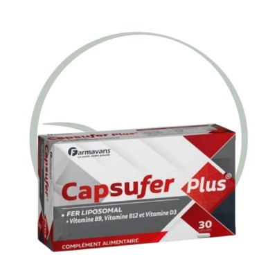 FARMAVANS CAPSUFER PLUS 30 GELULES