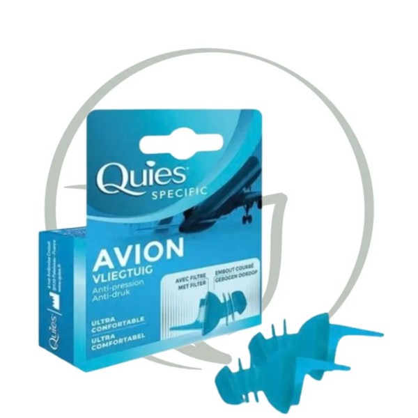 QUIES PROTECTION SPECIFIC AVION BOITE 2 UNITES
