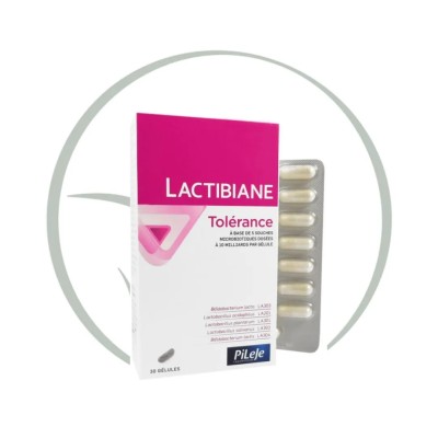 PILEJE LACTIBIANE TOLERANCE 30 GELULES
