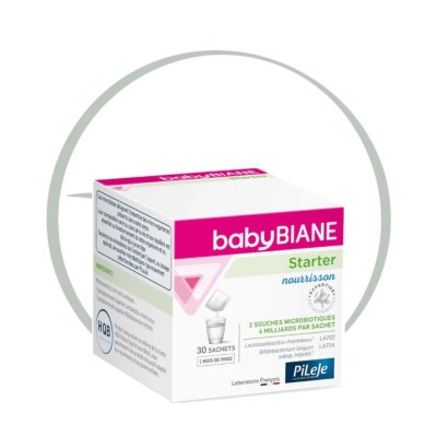 PILEJE LACTIBIANE BABYBIANE STARTER 30 SACHETS
