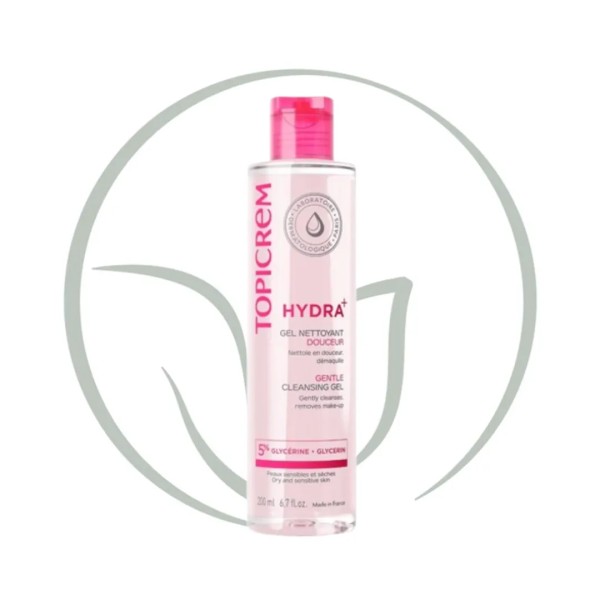 TOPICREM HYDRA+ GEL NETTOYANT DOUCEUR 200ML