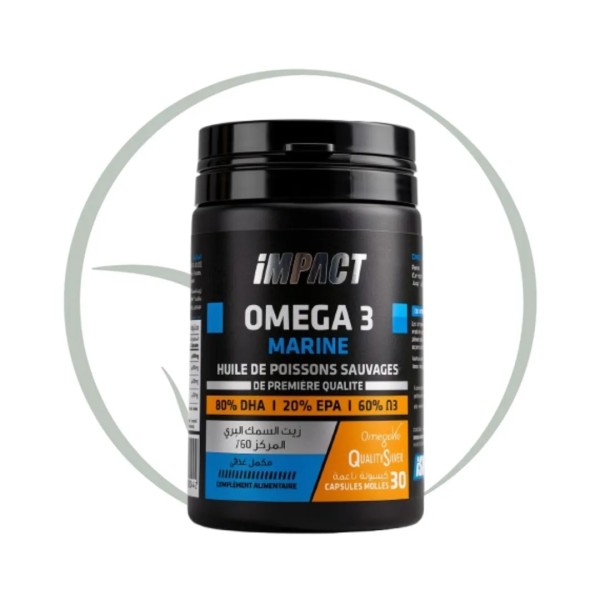 IMPACT NUTRITION MARINE OMEGA 3 QUALITYSILVER
