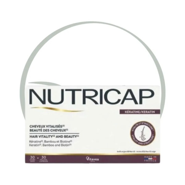 VITAVEA NUTRICAP KERATINE 30 GELULES