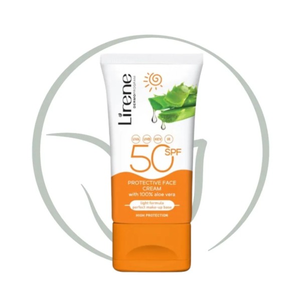 LIRENE ECRAN SPF50+ ADULTE ALEO VERA 50ML