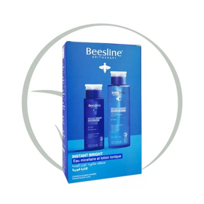 BEESLINE COFFRET INSTANT BRIGHT EAU MICELLAIRE + LOTION TONIQUE