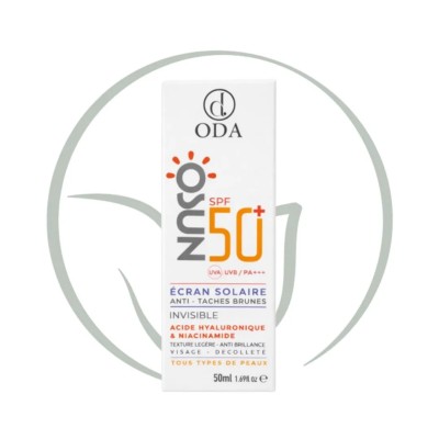 ODA ECRAN SOLAIRE INVISIBLE ANTI TACHES SPF50+ 50ML