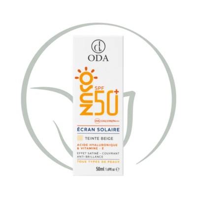 ODA ECRAN SOLAIRE TEINTE BEIGE SPF50+ 50ML