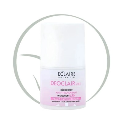 ECLAIRE DEO CLAIR ANTI TRANSPIRANT SOFT PEAUX SENSIBLES 50ML