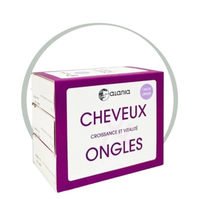 ALANIA COFFRET CHEVEUX & ONGLES CROISSANCE ET VITALITÉ 30 GÉLULES ( 3 EME OFFERT )