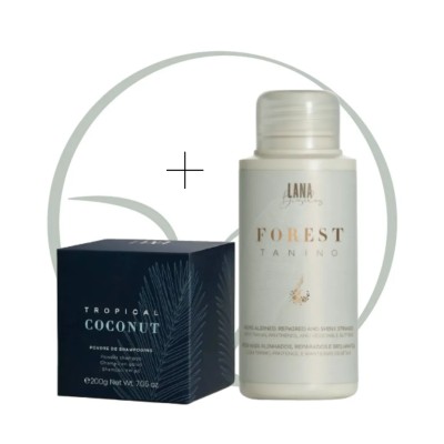 LANA BRASILES - KIT SOIN LISSANT FOREST TANINO 100ML