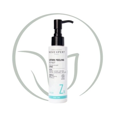 NOVEXPERT LOTION PEELING NUIT TRIO ZINC 115ML