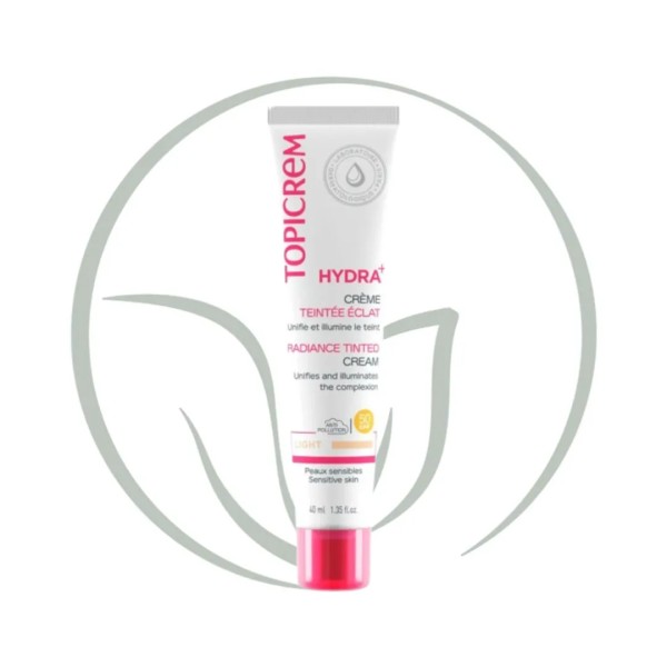 TOPICREM HYDRA+ CREME TEINTEE ECLAT LIGHT SPF50 40ML