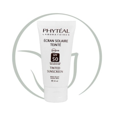 PHYTÉAL ÉCRAN SOLAIRE TEINTÉ BEIGE ÉCLAT SPF 50 UVA 50ML