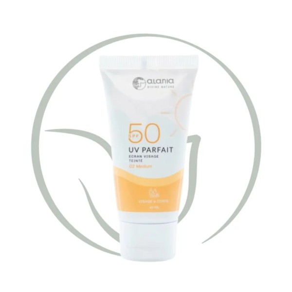ALANIA UV PARFAIT ECRAN SOLAIRE VISAGE TEINTE 02 MEDIUM 40ML