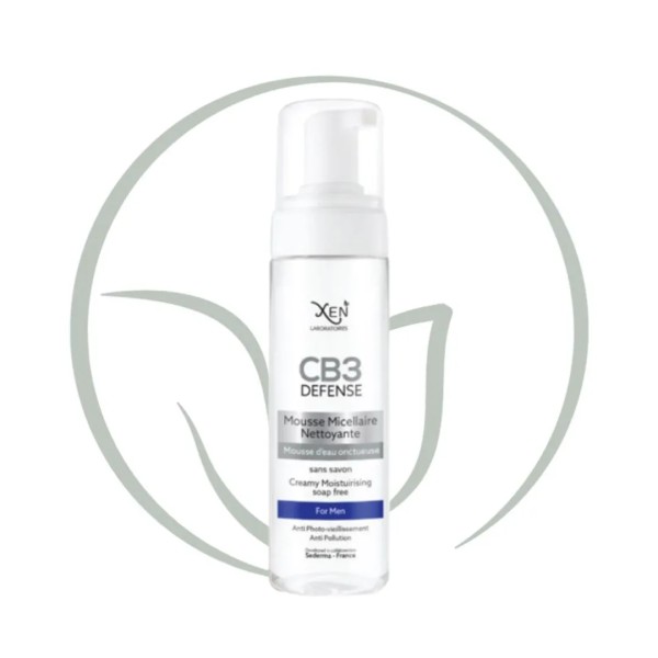 XEN CB3 DEFENSE MOUSSE MICELLAIRE HOMME 200ML