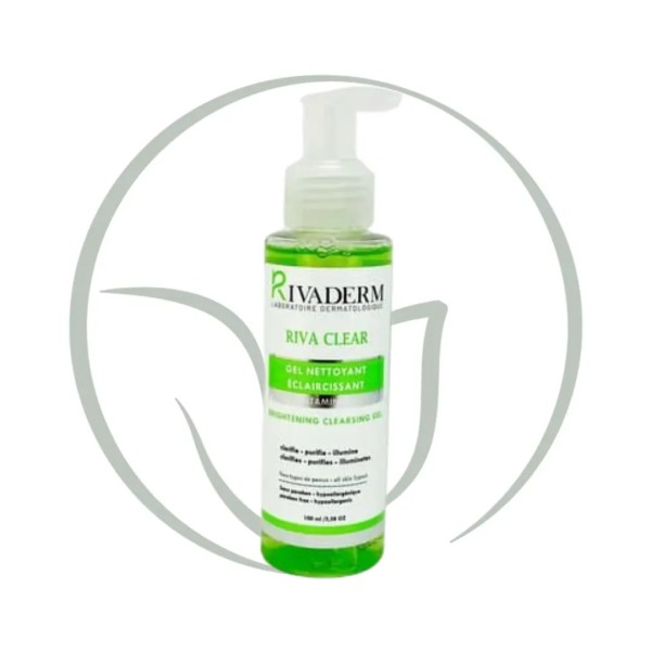 RIVADERM RIVA CLEAR GEL NETTOYANT 100ML