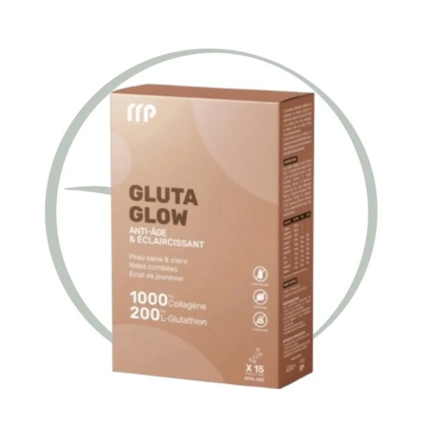 GLUTA GLOW SUSPENSION BUVABLE ANTI AGE ECLAIRCISSANT 15 STICKS