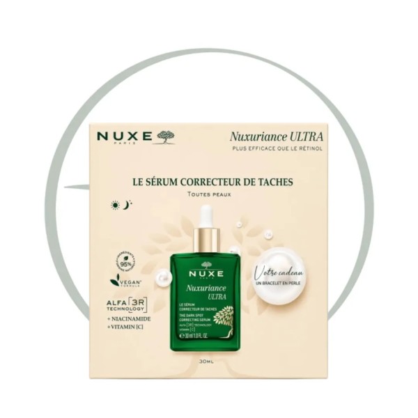 NUXE COFFRET SERUM CORRECTEUR DE TACHES 30ML + BRACELET EN PERLE OFFERT