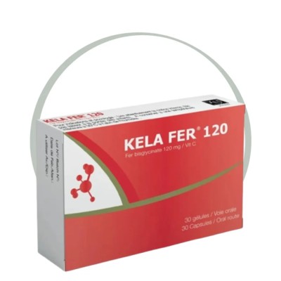 XEN KELA FER 120 MG 30 GELULES